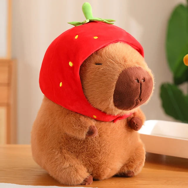 Fluffy Capybara Plush Toy