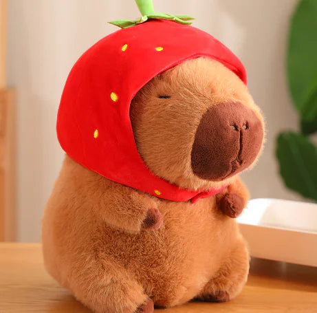 Fluffy Capybara Plush Toy