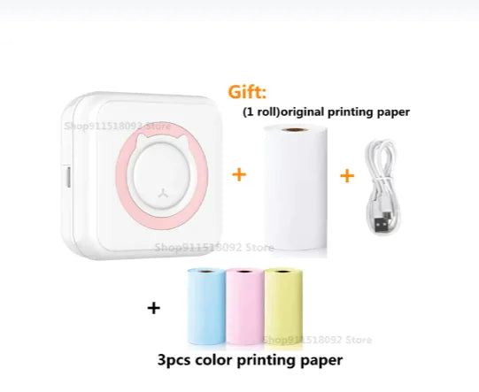 Cat Shape Mini Printer