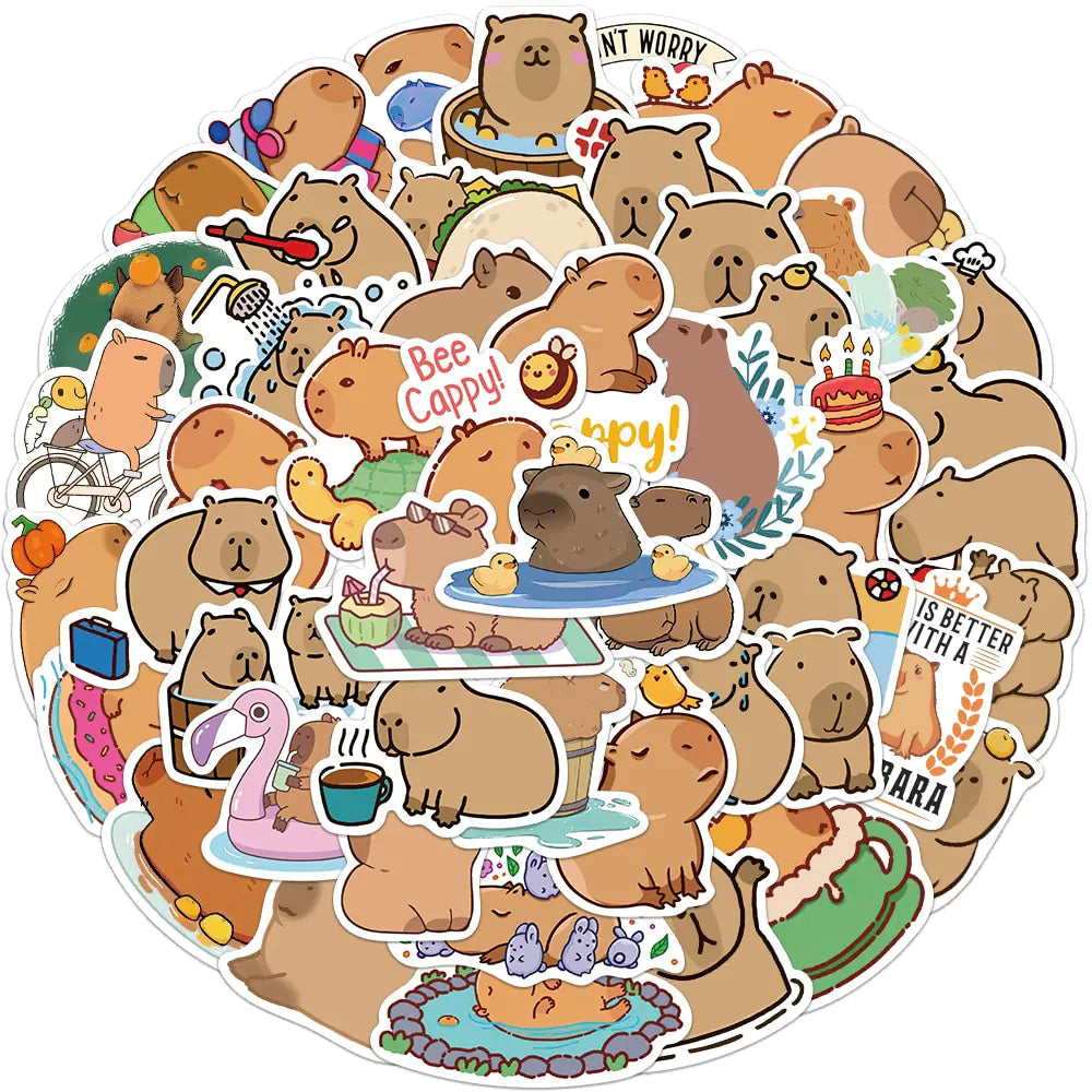 Capybara Sticker Decoration