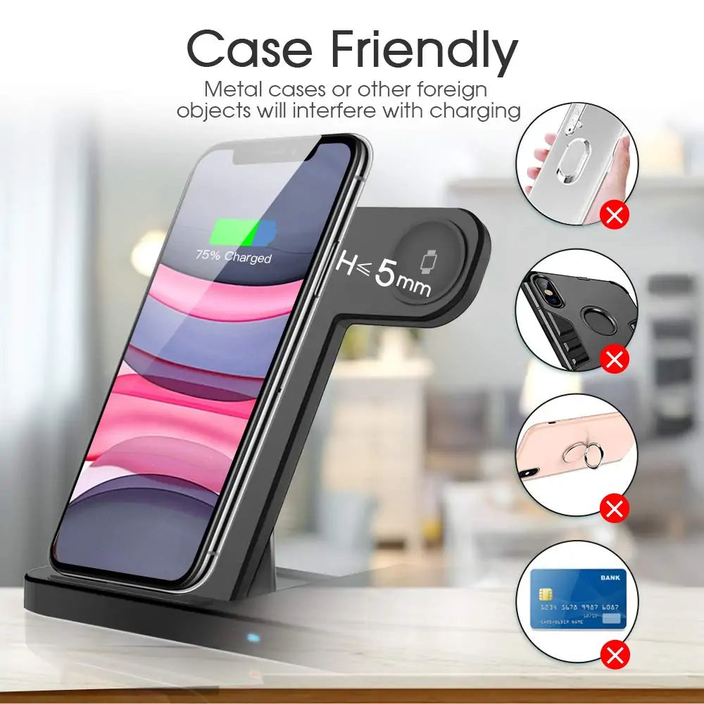 3-in-1 Wireless Charger Stand