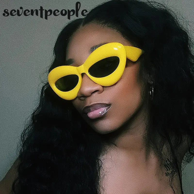 Cat Eye Sunglasses Sexy Lip-Shaped